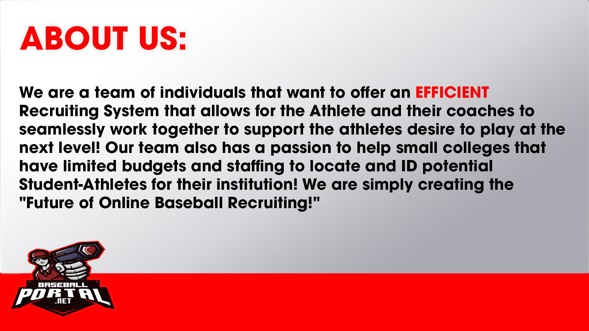 About Us BaseballPortal